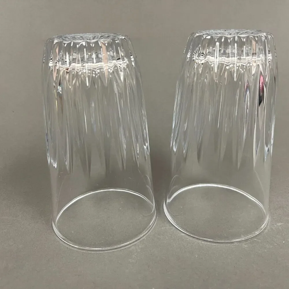 Unmarked clear glass